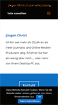 Mobile Screenshot of juergen-christ.de